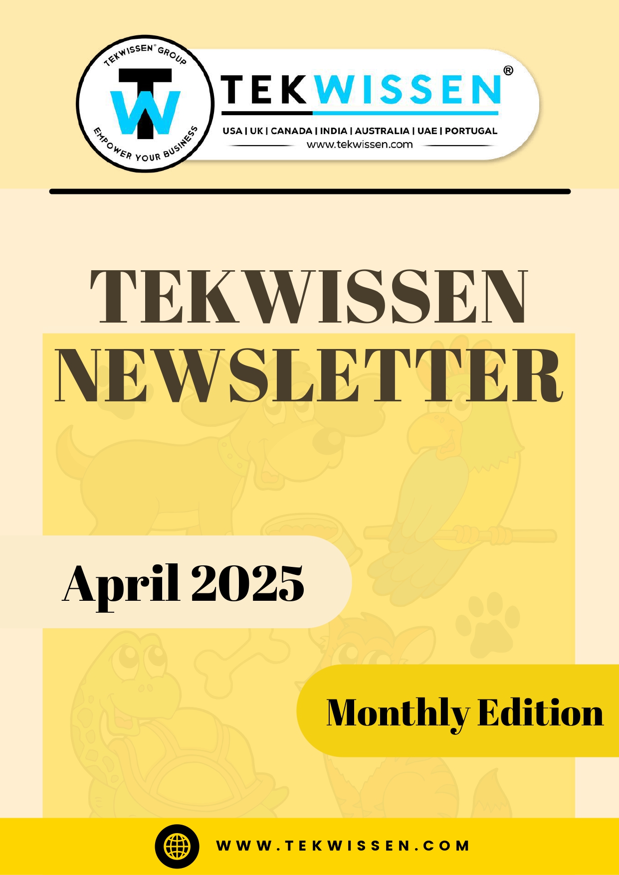 April 2025 Newsletter