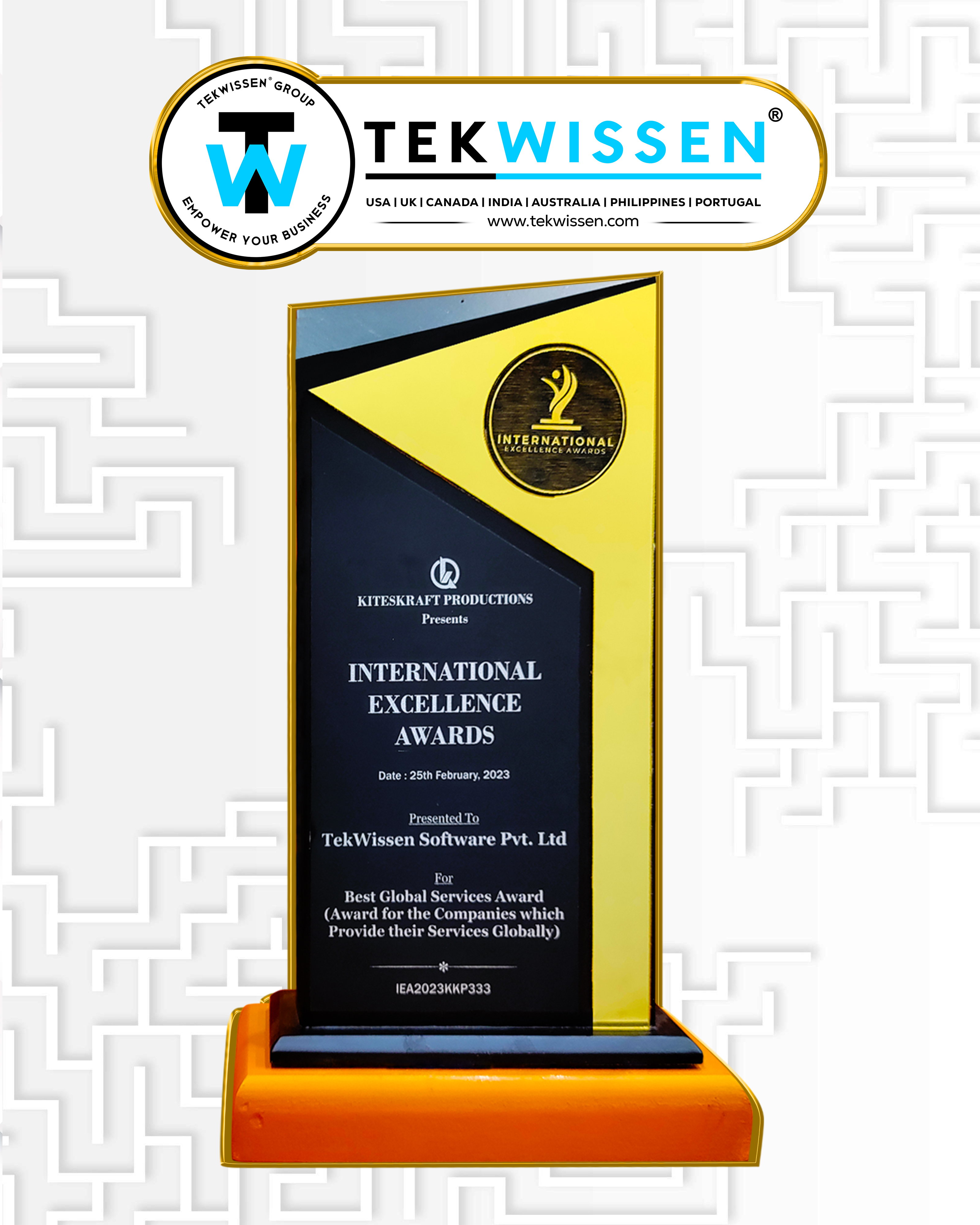 Best Global Services Award 2023